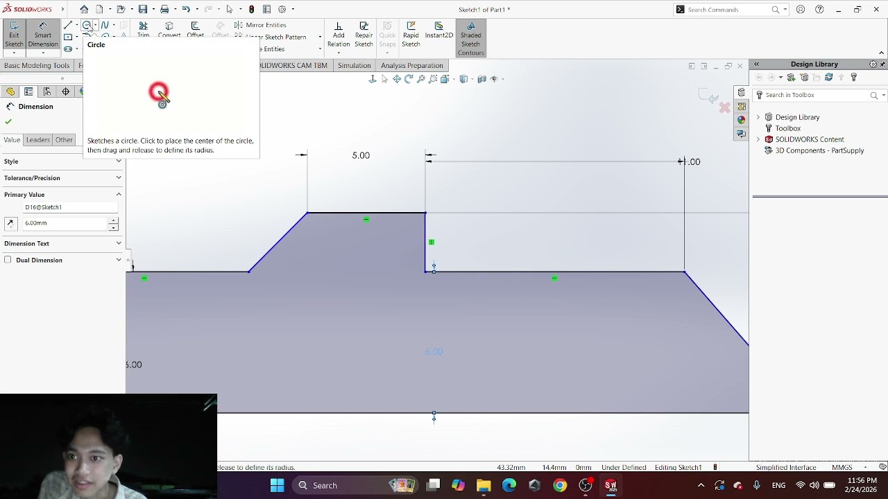 Tugas Pasca Briefing Praktikum CNC TU 2A | Omar Rafizki Pradana 2105012413105