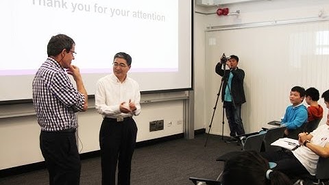 IAS Seminar Series on Electrochemical Energy Conversion and Storage: Session Two (23 Apr 2014)