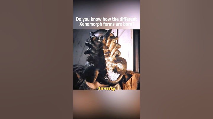 How the different Xenomorph forms are born?