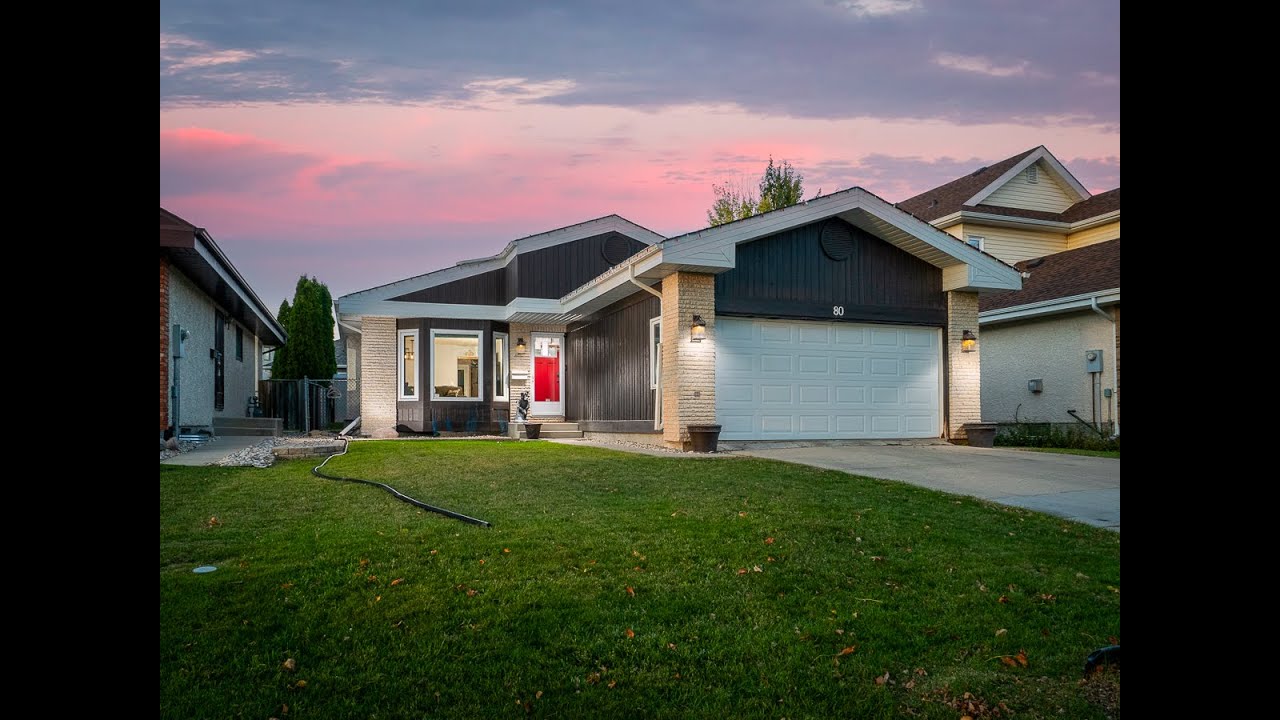 HOME FOR SALE 80 Dawnville Drive, Winnipeg Manitoba YouTube