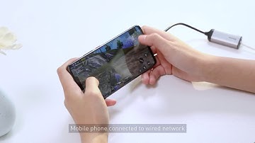 Baseus Enjoyment Series Type-C to RJ45 Ethernet HUB Adapter