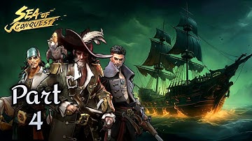 ⚓ Sea of Conquest: Pirate War Walkthrough Part 4 | Mobile Gameplay (Android/iOS)