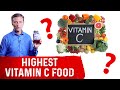 Highest Vitamin C Food On the Planet - Dr.Berg On the Benefits Of Vitamin C