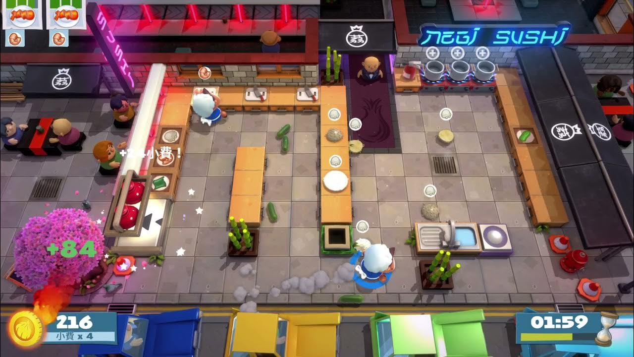 Overcooked!2 Level 13 1 player (solo) 4 stars YouTube