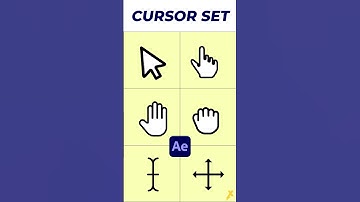 FREE Cursor Set After Preset for After Effects