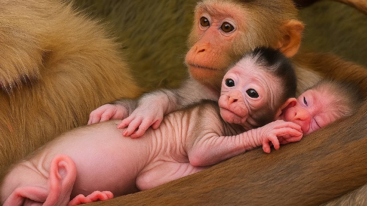 He Looked So Tiny… So Broken — Leo Monkey 💔