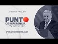 Punto de Referencia: Llama López Obrador a votar el 2 de junio en paz y libertad