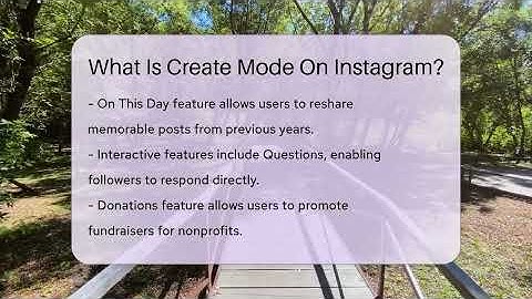 What Is Create Mode On Instagram? - Everyday-Networking