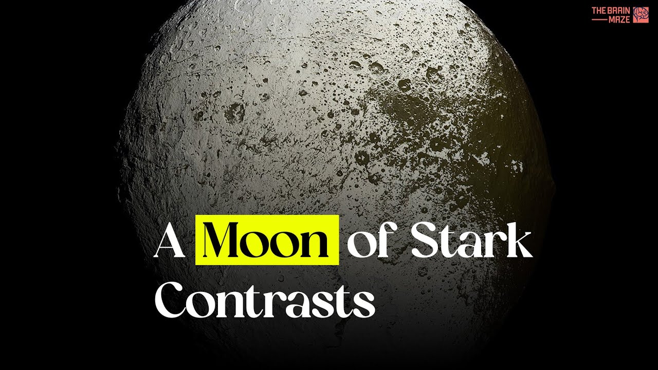 A Moon of Stark Contrasts