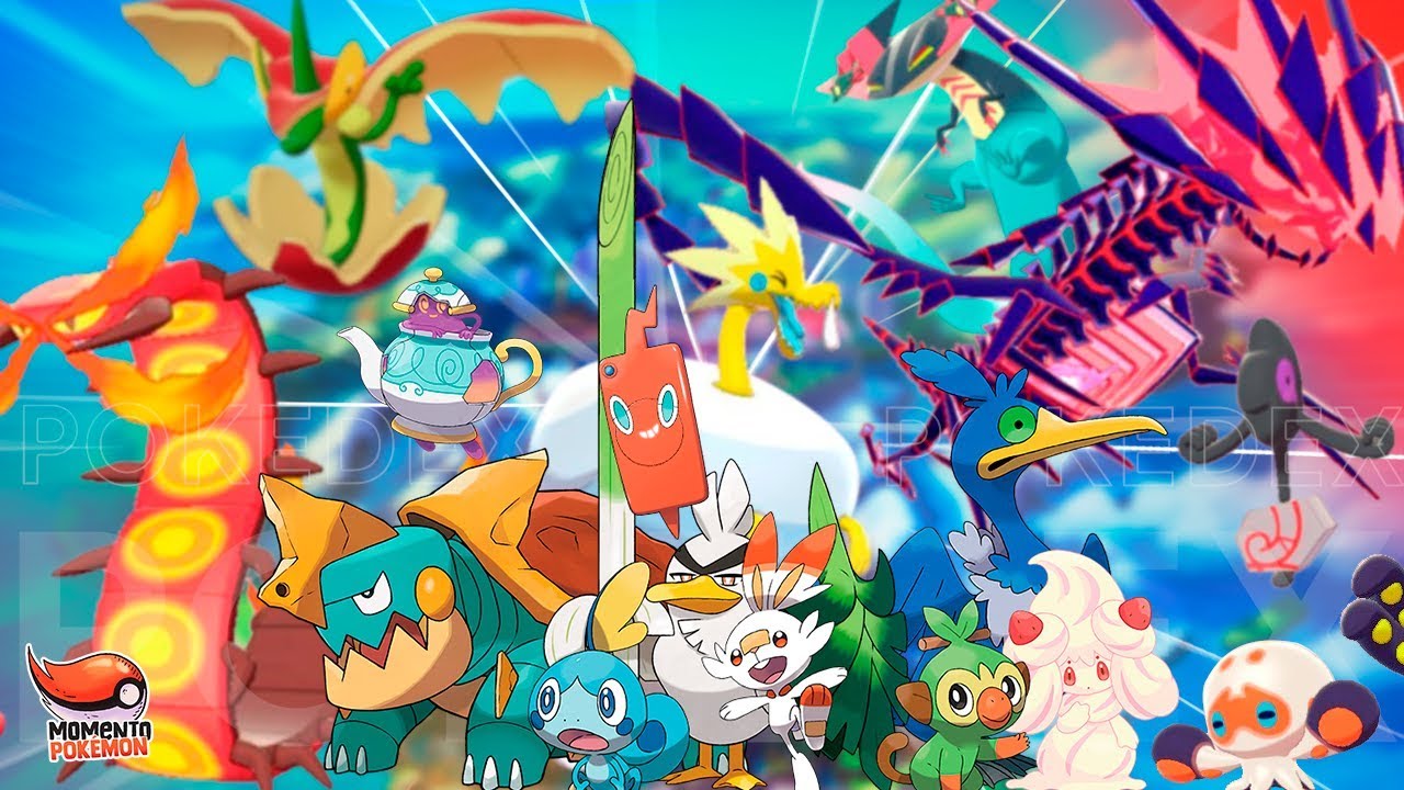 Os Pokémon da região de Galar  Pokémon Sword e Pokémon Shield