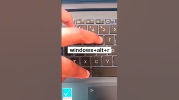 Screen recording shortcut key #shorts #bcicomputerinstitute  #computer #tricks #windows #shortvideo