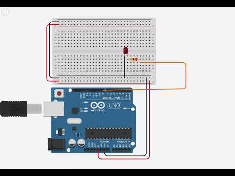 💡 Թարթող լուսադիոդ #Arduino-ի միջոցով | #LED #Circuit #Robotics