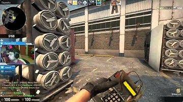 Stream Highlights #3 | 4K 1v3 Pistol Round Cache