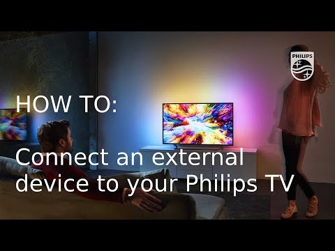 Wie verbindet man ein externes Gerät mit Ihrem Philips Saphi Smart TV Fernseher? [2018]