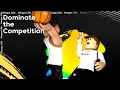 Playing Roblox Hoops life