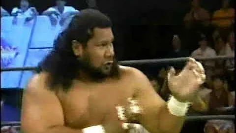 Meng (Haku) vs. Dave Walby (05 28 1995 WCW Worldwi...