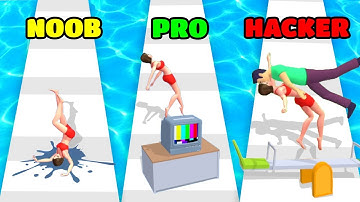 Home Flip: Crazy Jump Master Gameplay - NOOB vs PRO vs HACKER (iOS/Android)