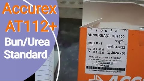Crafting Precision: Accurex AT112+ Biochemistry Bun/Urea Standard Production