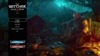 The Witcher 3: Blood and Wine main menu theme