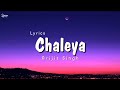 Chaleya lyrics  jawan  arijit singh  shilpa rao   song lyrics lyrics