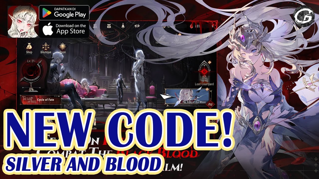 🎁 Silver and Blood 8 Giftcodes & How to Redeem Codes - Mobile Game ...