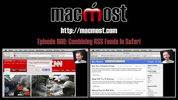 Combining RSS Feeds In Safari (MacMost Now 668)