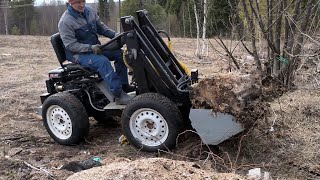 Реконструкция повторителя стрелы первого Мини Погрузчика