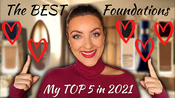 BEST FOUNDATIONS EVER | My Updated Top 5!