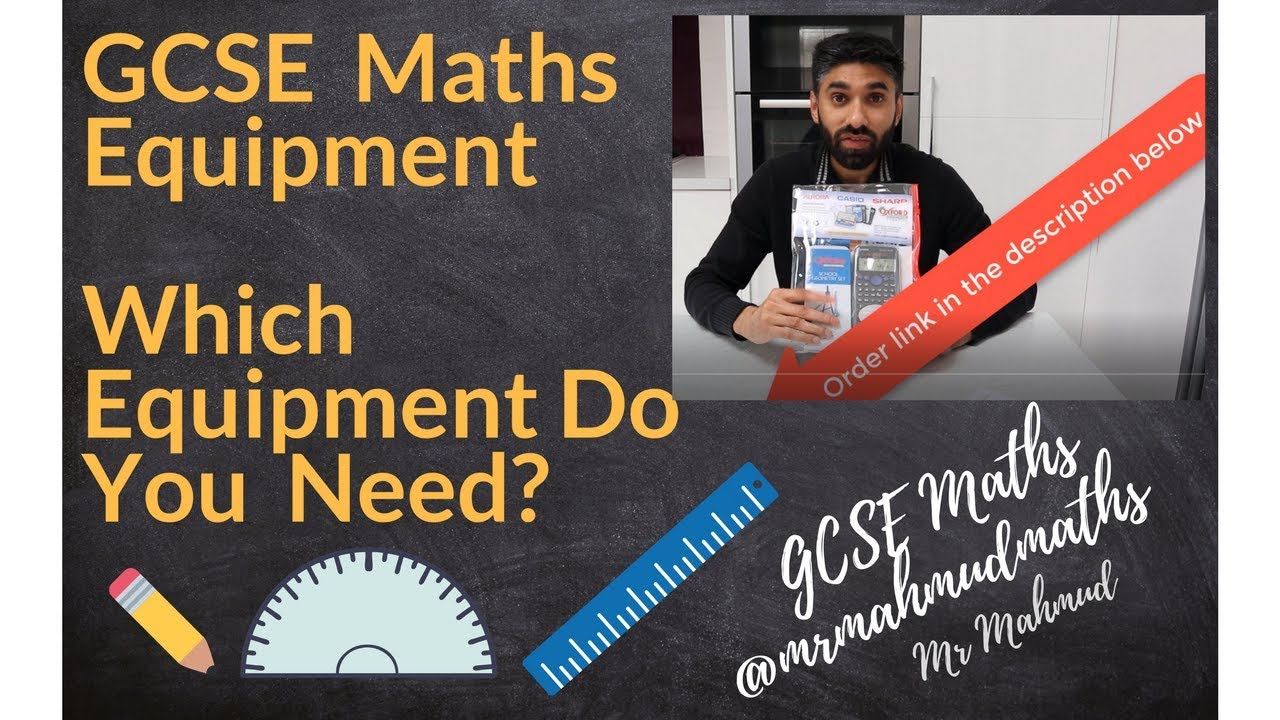 Equipment for GCSE Maths Exam GCSE Maths Revision 2018 YouTube