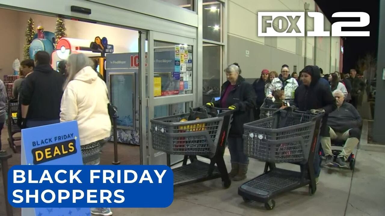 Black Friday shoppers hit stores across Portland metro