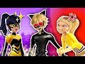 CAT NOIR FALLS in LOVE with LADYQUEEN 🐝 MIRACULOUS LADYBUG TOYS 🐞