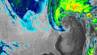 GOES-EAST Infrared Loop of the January 4, 2018 Blizzard