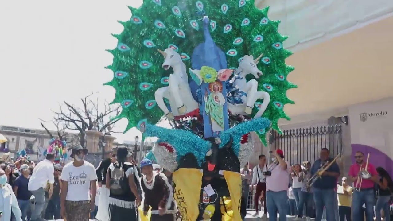 🔥 Desfile Toritos de Petate Morelia 2022 🔥🐮🔥 1ra parte