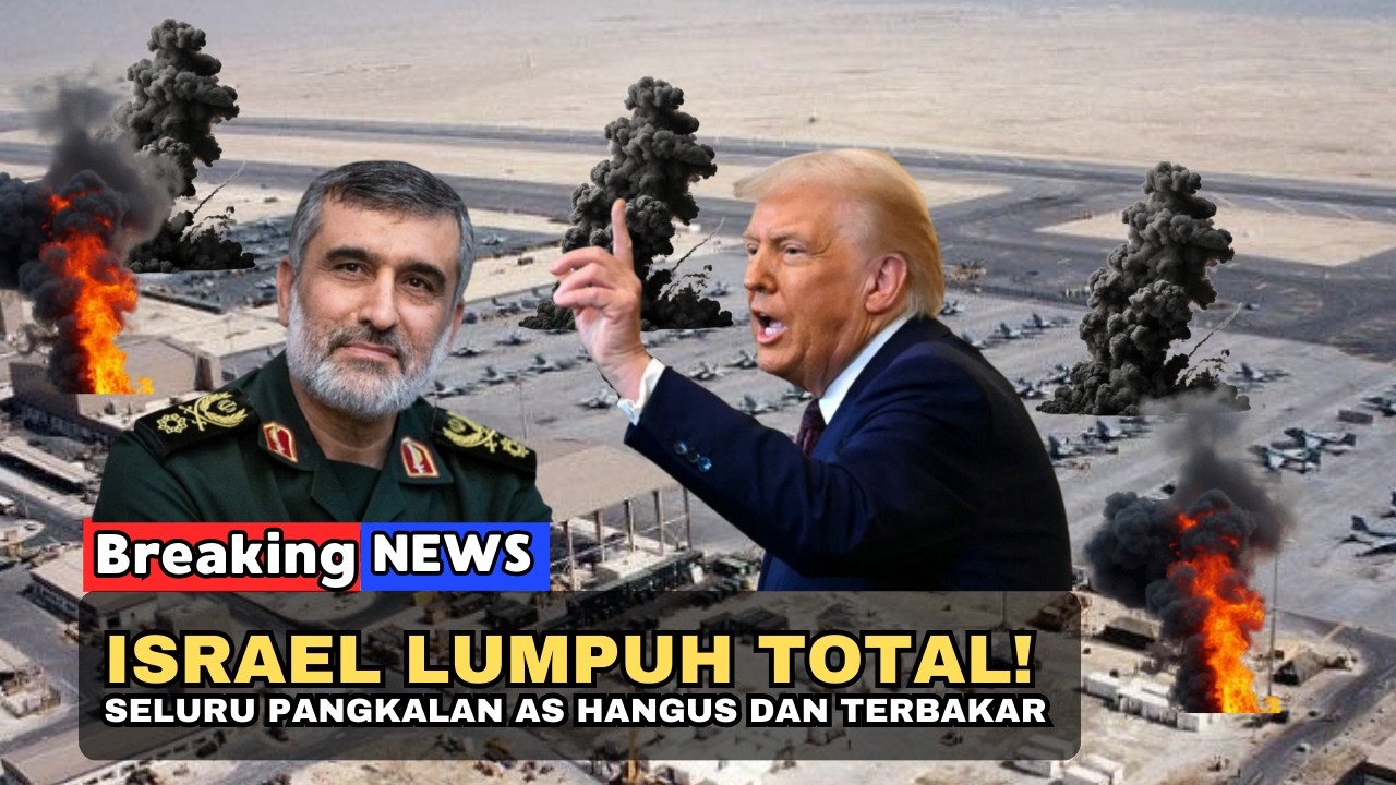 🔴 BARU SAJA Pangkalan AS & Israel Rontok! Rudal Iran Hantam JANTUNG KOTA, PERTAHANAN UDARA LUMPUH