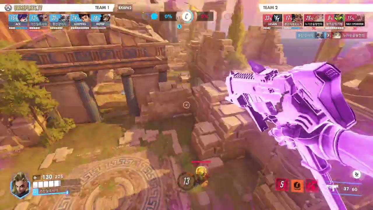 일리오스 솜브라브라 by 거친칠흑사자 — Overwatch Replay BX6F62