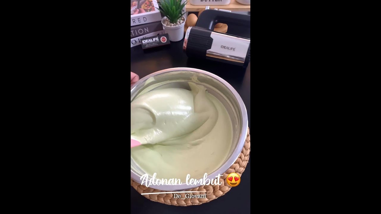 TUTORIAL ADONAN BOLU LEMBUT BY  @VanessadeGiovani IDEALIFE HAND MIXER (IL-221B)