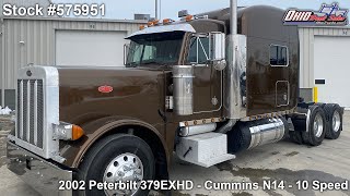 2002 PETERBILT 379EXHD - 575951 - SOLD