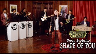 Shape Of You - Ed Sheeran ('70s Stevie Wonder Funk Style Cover) ft. Stefano chords