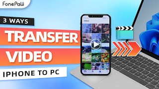 How to Transfer Videos from iPhone to PC without Losing Quality [3 WAYS] iPhone 13/14/15 to Windows