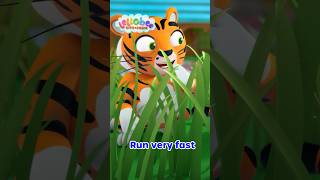 🐯 Two Little Tigers 🐯 #SHORTS #farmsongs #karaoke #lellobee #lellobeecityfarm #kidssongs