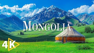 FLYING OVER MONGOLIA (4K UHD) — успокаивающая музыка и красивое видео о природе — видео 4K Ultra HD