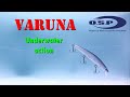 Jerkbait Osp Varuna 110Sp, Fishing lure underwater action