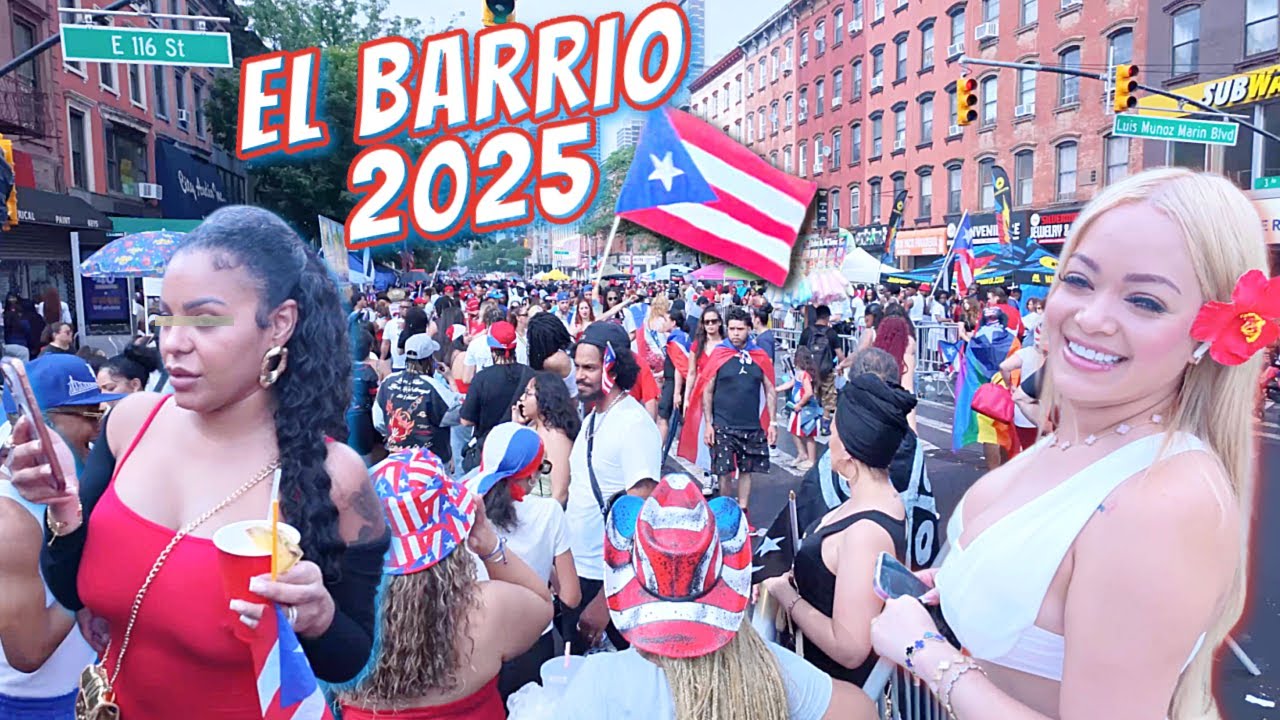 2025 NEW YORK CITY PUERTO RICAN FESTIVAL 116TH STREET 