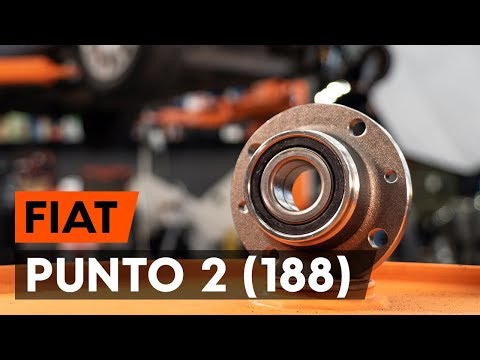 Как заменить подшипник ступицы заднего колеса на FIAT PUNTO 2 (188) [ВИДЕОУРОК AUTODOC]