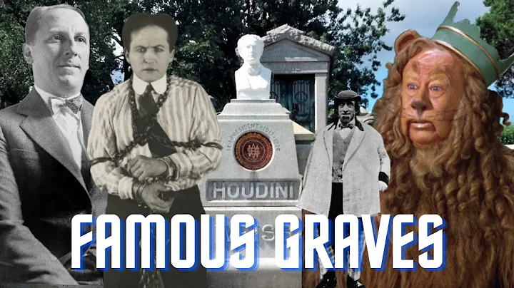 FAMOUS GRAVES NEW YORK - HOUDINI - COWARDLY LION -...