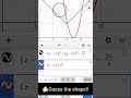 Guess the shape!! | Graphing in Desmos| #desmos #maths