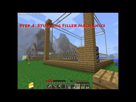 My Buildcraft 13 – Semi-Automatic Tree Farm (Part 2): Fillers and Builders