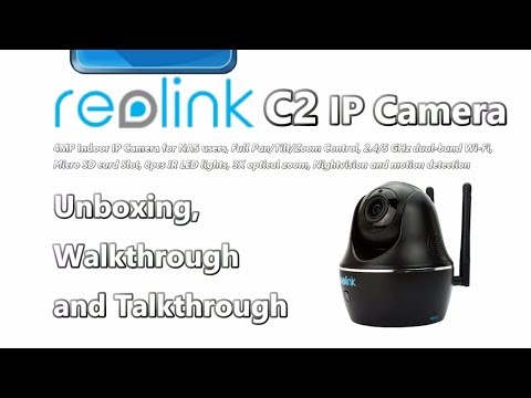 The Reolink C2 IP Camera for Synology and QNAP NAS Unboxing