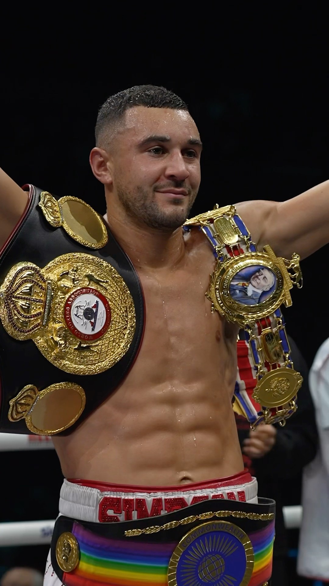 So nice he had to do it ?????! ?Callum Simpson left the building with his 2nd KO in 3 weeks