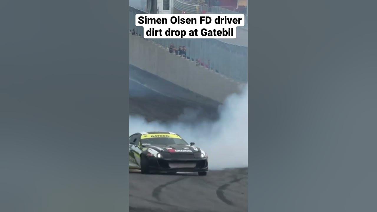 simen-olsen-toyota-supra-high-speed-dirt-drop-drifting-at-gatebil